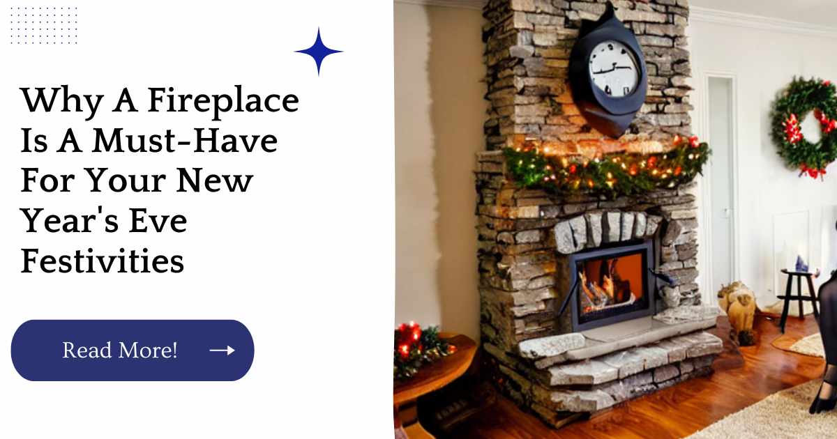Why A Fireplace Is A Must-Have For Your New Year's Eve Festivities